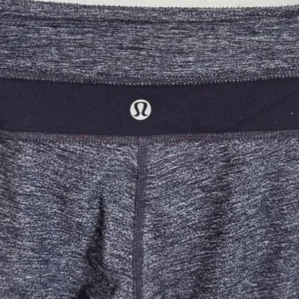 Y2K Lululemon Groove Pant II Flare Yoga Leggings Heathered Black - Image 3