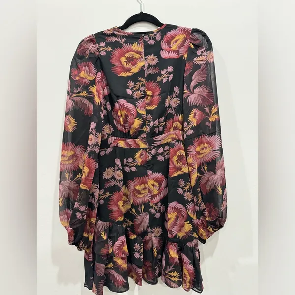 Ted Baker London Piara Ruffle Asymmetric Minidress Size 1/S NWT - Image 8