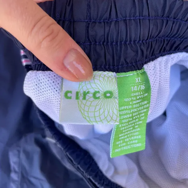 Target Y2K navy blue circo jogger pants fits sz xs to s - Image 6