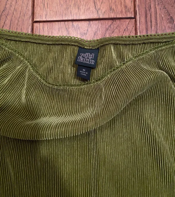 Wild Fable Green  mini skirt - Image 4