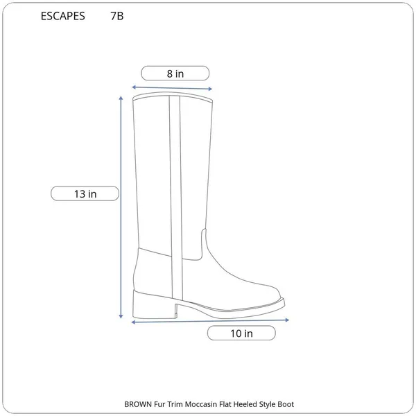 ESCAPES Brown Suede Boots Fur Lining and Laces - Image 2