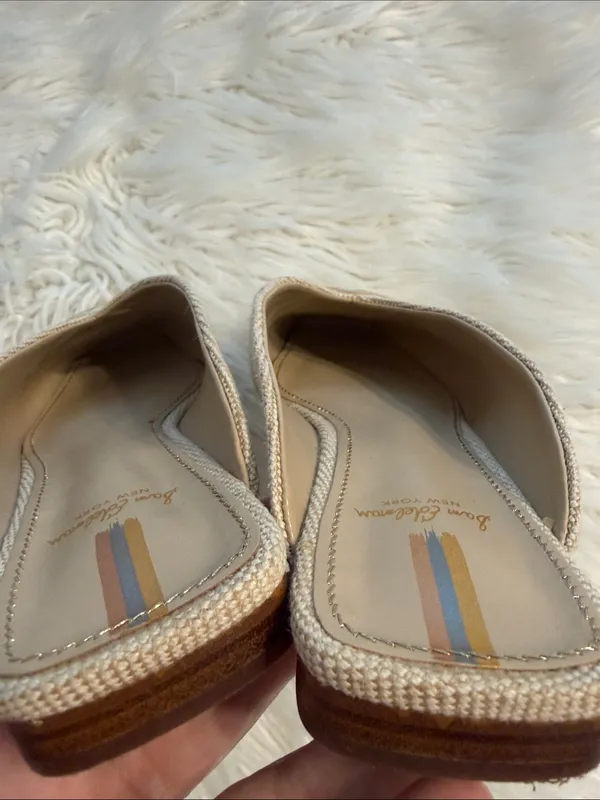 Sam Edelman Beige Slip-On Mule with Decorative Buckle size 6.5 excellent conditi - Image 8