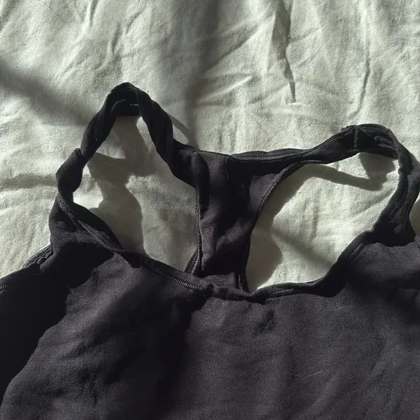 Calvin Klein Womens Size Medium This is Love Black Colorblock Bralette PRIDE - Image 4