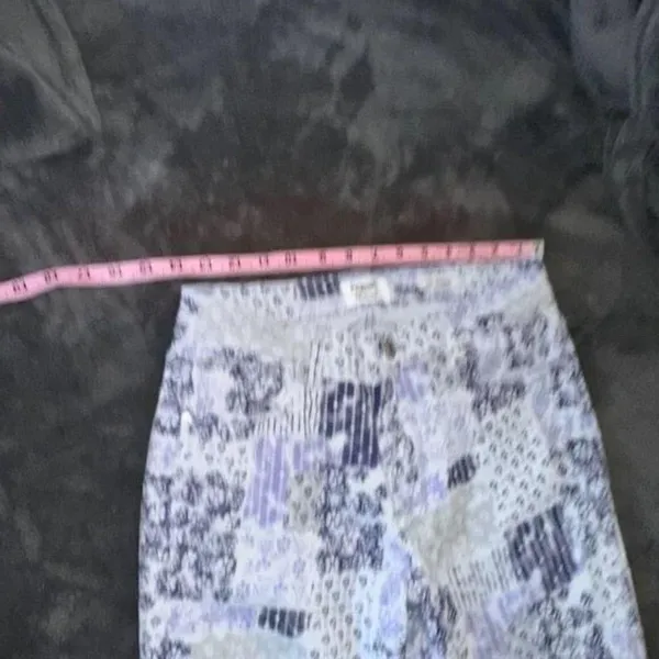 Kensie Patchwork Blue Combo Jeans High rise size 4 / 27 - Image 3