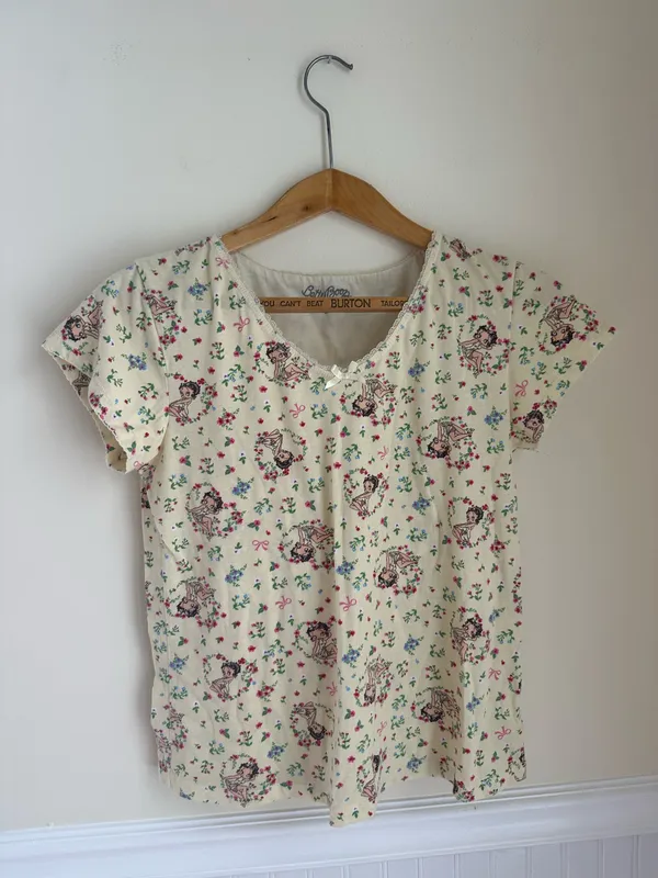 Betty Boop Floral PJs  - Image 2