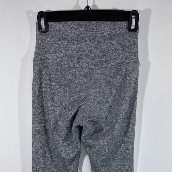 Quince Heather Charcoal Grey Ultra-Soft High-Rise Leggings Womens MED Sporty Gym - Image 7