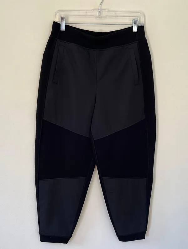 Get Set Hybrid Pull On High Rise Stretch Jogger Pants Black - Image 2