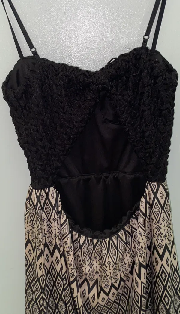 Boutique Open Back Dress - Image 3