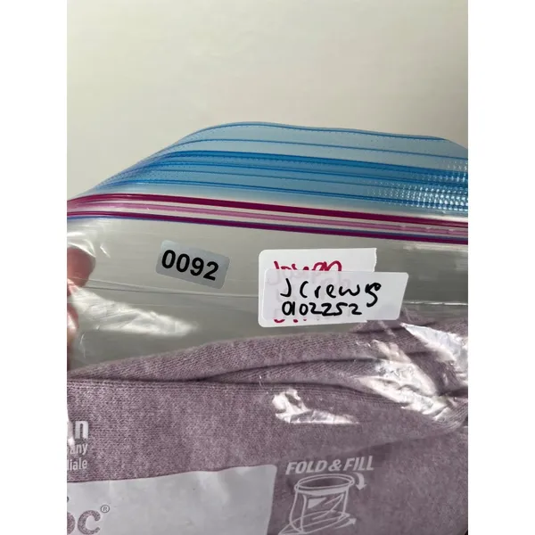 J.Crew Womens Purple Polo Sweater With Cashmere Size S - Image 11