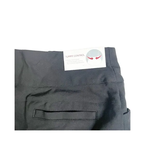 Lady Hagen S Women's Tummy Control 10''‎ Golf Shorts Easy Shaper Black NEW - Image 4
