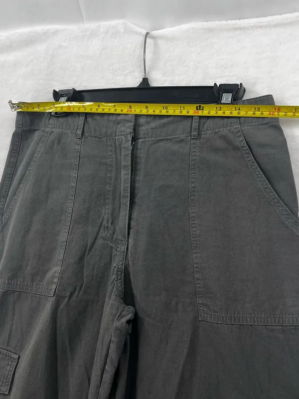 100% cotton White Fox Boutique Light Gray Women's wide leg 092 - Image 5