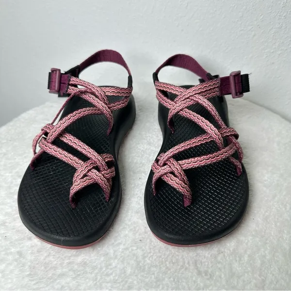 Chaco ZX/2 Sport Sandals Women's 6 Pink Wave Print J105500 hiking water - Image 3