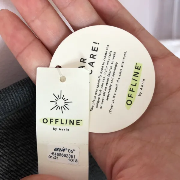 Aerie Offline Seamless Zip Longline Sports Bra - Image 8
