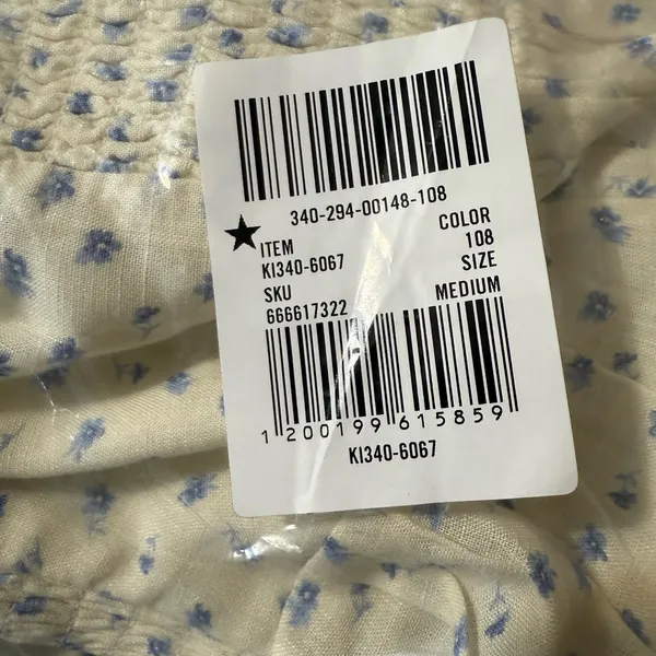 Hollister Sweetheart Peplum Top Size Medium NWT - Image 5