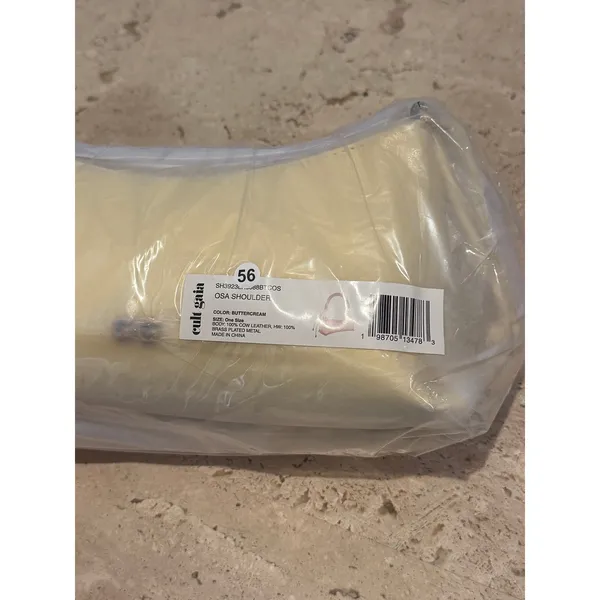 NEW Cult Gaia OSA Shoulder Bag Buttercream Yellow - Image 4