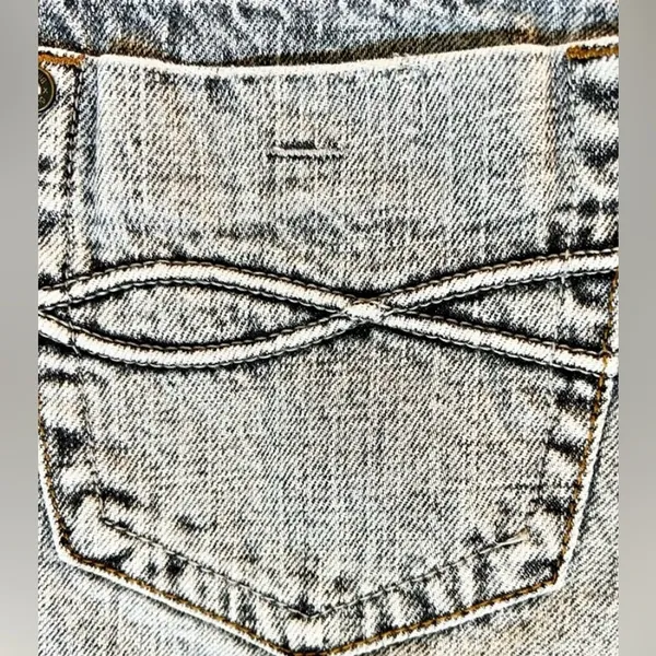 Billabong The Skinny Retro Mineral Wash Worn Denim Skinny Jeans Size 3 - Image 10