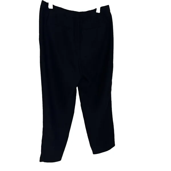 Banana Republic Black Hayden Straight Leg Pant - Size M Pull On - Image 4