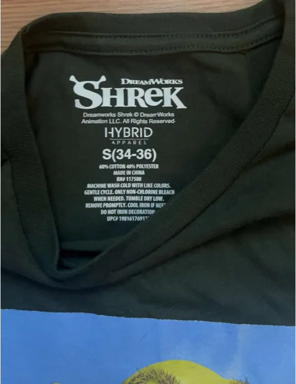 Shrek Shirt Black - Image 2