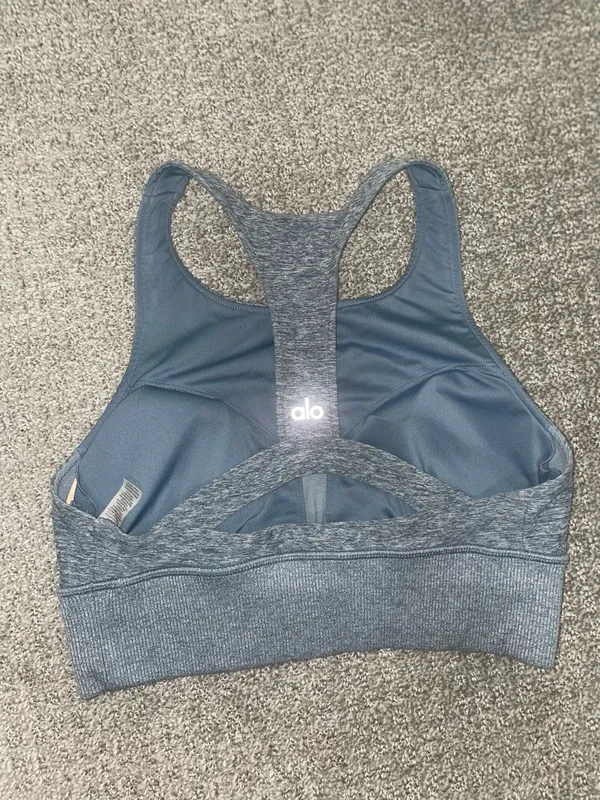 Alo Blue Yoga Bra - Image 5
