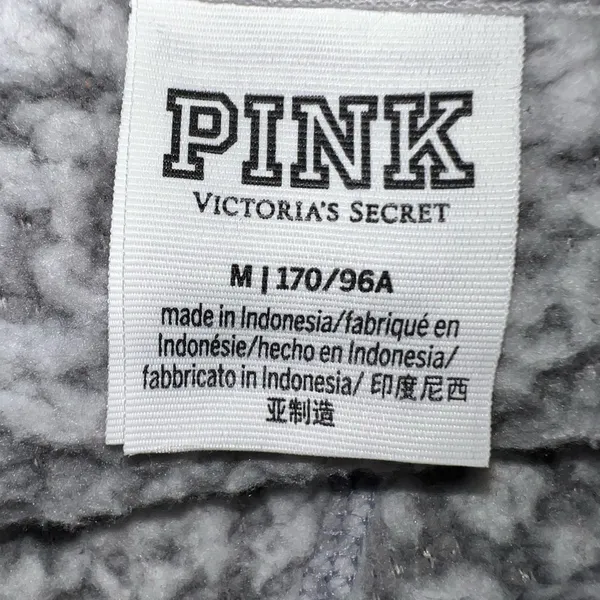 Victoria's Secret “pink” Light Gray Crew Neck Sweater sweatshirt - Image 7