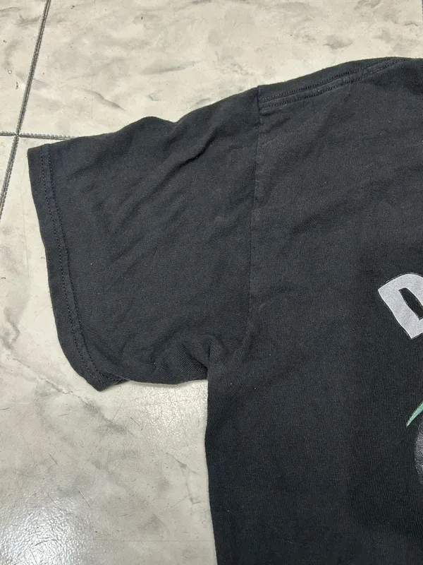 Delta Pro Weight Black Graphic T-Shirt Large Short Sleeve - Image 6