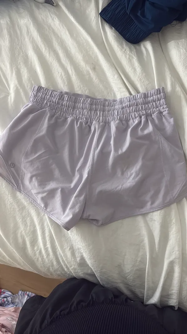 Lavender Lululemon Shorts Hotty Hot - Image 2