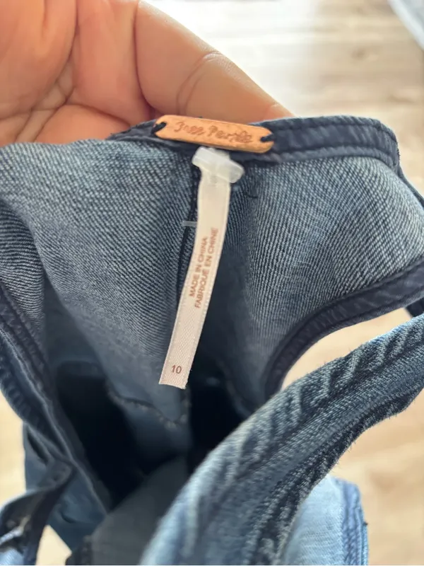 FREE PEOPLE Jax Denim Jumpsuit - Image 7