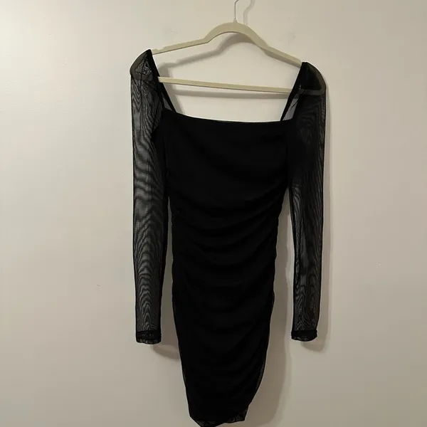 Princess Polly Charvi Mini Dress Black - Image 6