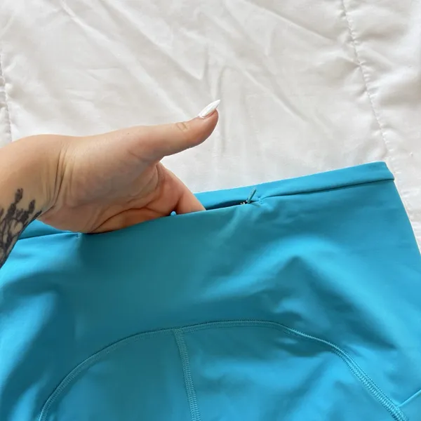 Lululemon Leggings‎ Womens 6 Blue Align High Rise Crop Pull On Stretch Yoga Gym - Image 9