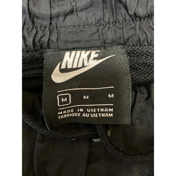 Nike Women's Black High Rise Striped Running Athletic Jogger Sweat Pants Size M - Image 4
