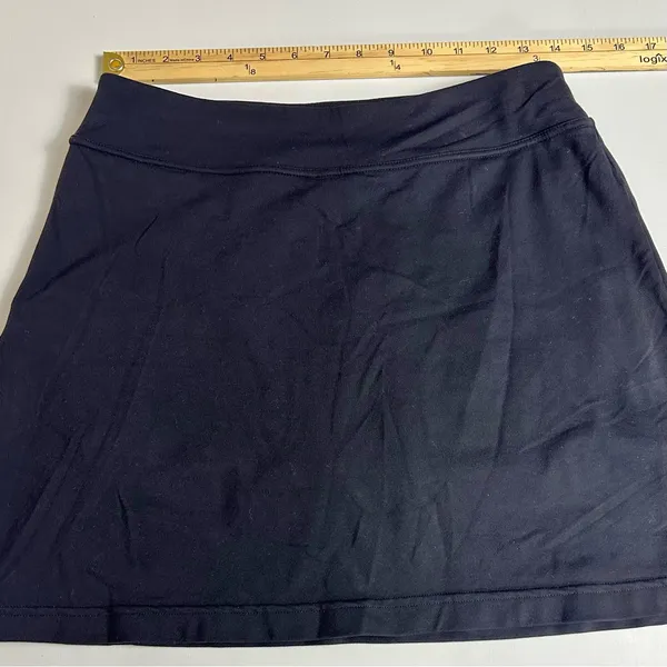 Athleta Classic Black Sweet Sport Athletic Tennis Skort With Pocket Size Small - Image 7