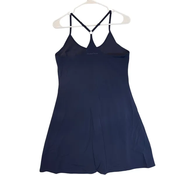 Outdoor Voices Navy Blue Athletic‎ Tennis Dress Built in Shorts Size M - Image 8