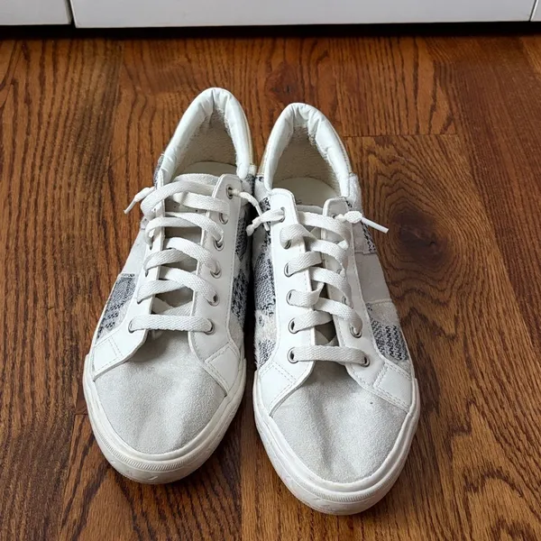 Vintage Havana Dina Sneaker Suede and Calf Hair Size 11 New without Box - Image 2