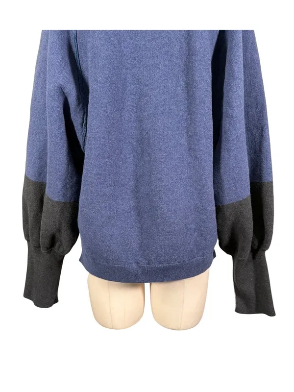 Free People We the Free Dayton Pullover in Cosmic Blue Size Medium - Image 9