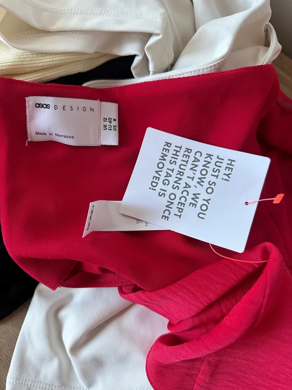 Red Mini Dress ASOS - Image 4