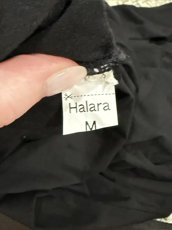Halara Black High Neck Keyhole Back Jumpsuit - Image 4