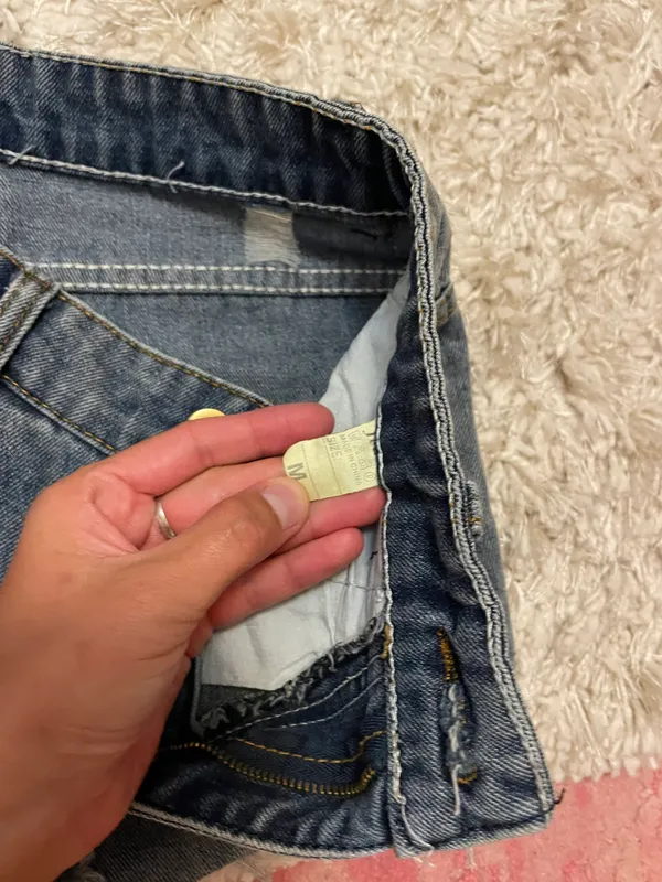 Ripped Jean Shorts Size M - Image 6
