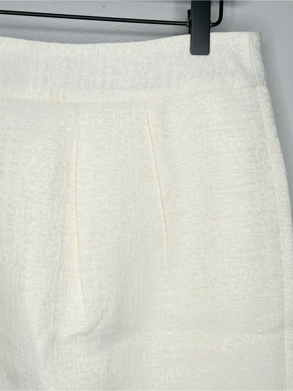Banana Republic Cream Pencil Skirt Size 8 - Image 3