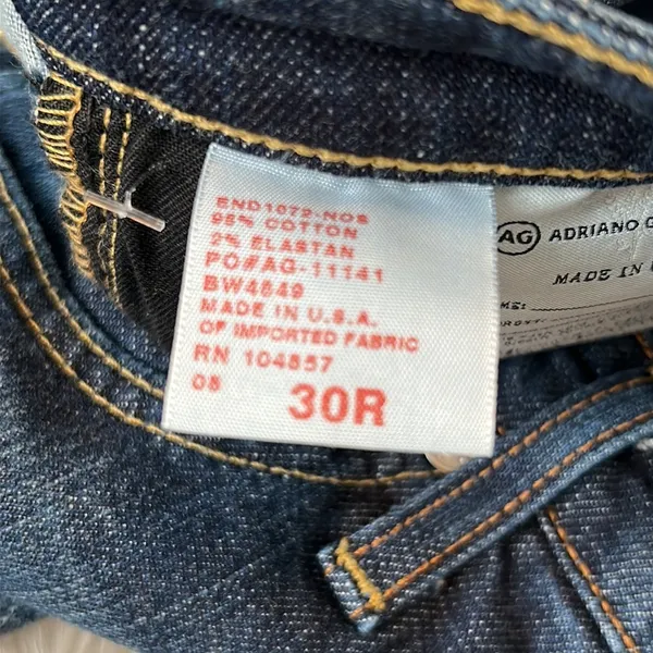AG Adriano Goldschmeid The Club Well Fitted Jean - Image 8