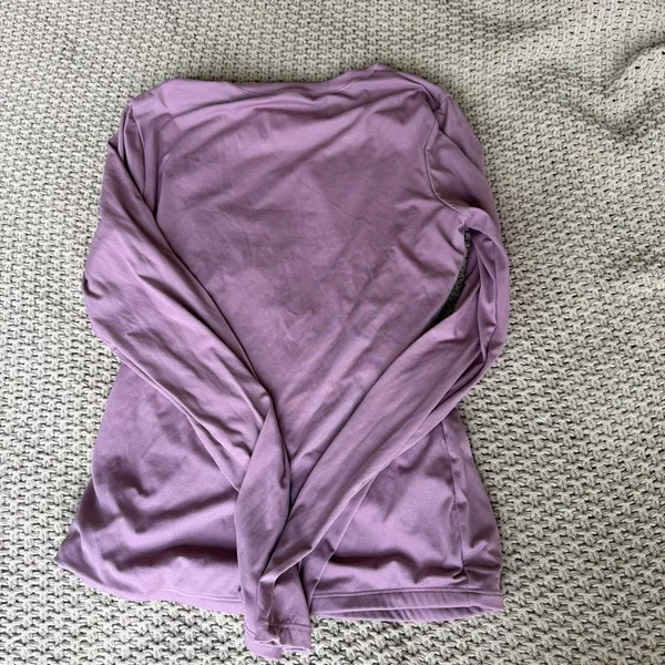 Mauve Long Sleeve Top Purple - Image 2
