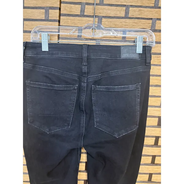 American Eagle Black‎ Jegging Size 4 Short - Image 5