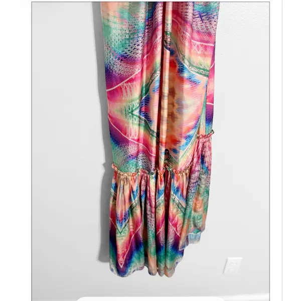 Le Superbe Kaleidoscope Colorful Pride Maxi Dress - Image 4