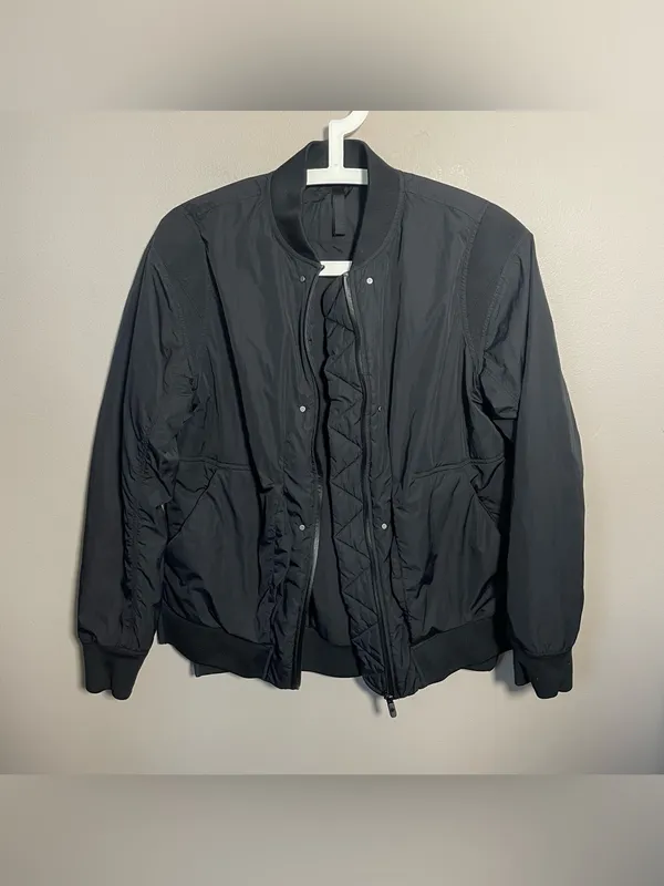 Lululemon 3-in-1 Insulated Bomber Jacket Black Size 4 (No vest) - Image 10