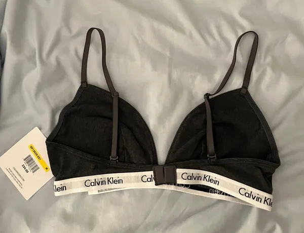 Calvin Klein Gray Sports Bra / Bralette - Image 2