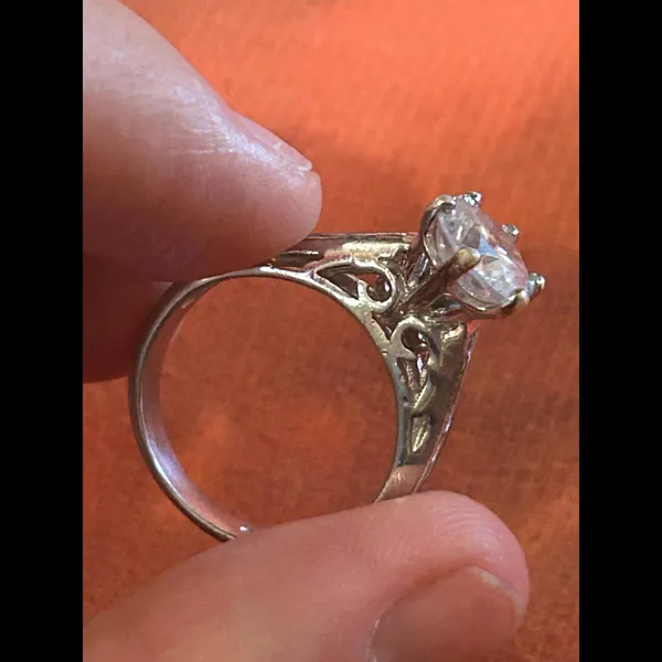 Ring band 925 sterling silver size 6 1/4 - Image 8