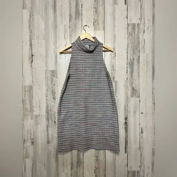 Turtleneck dress Purple - Image 6