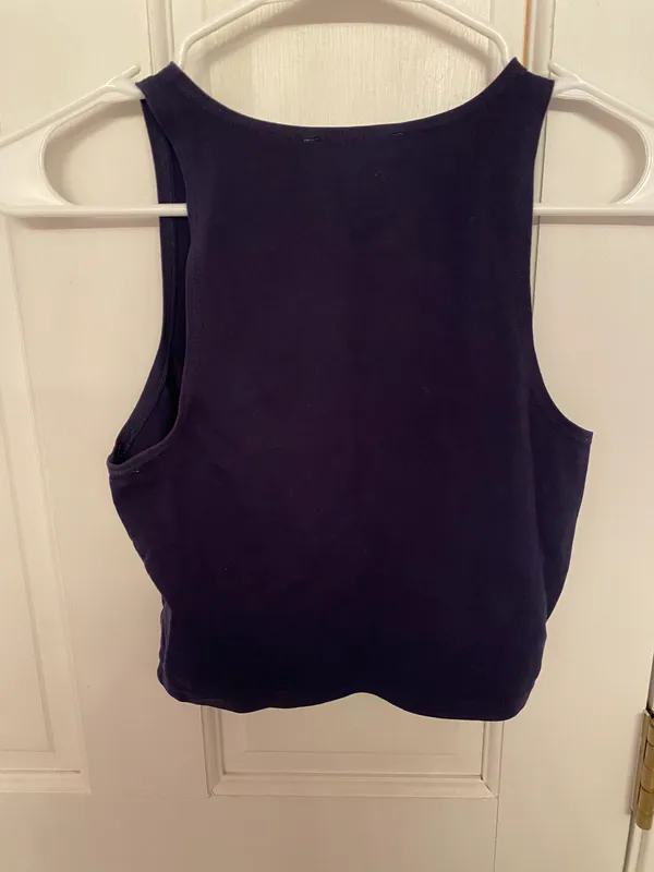 Blue Crop Top - Image 3
