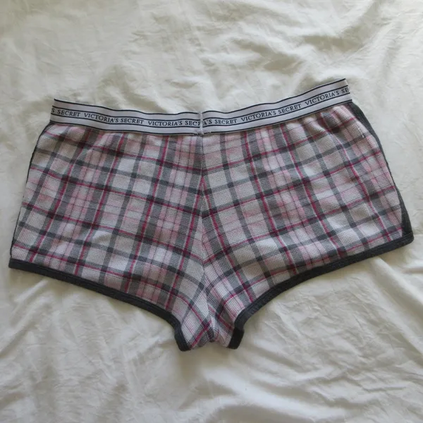 Victoria's Secret plaid boy shorts pj bottoms - Image 2