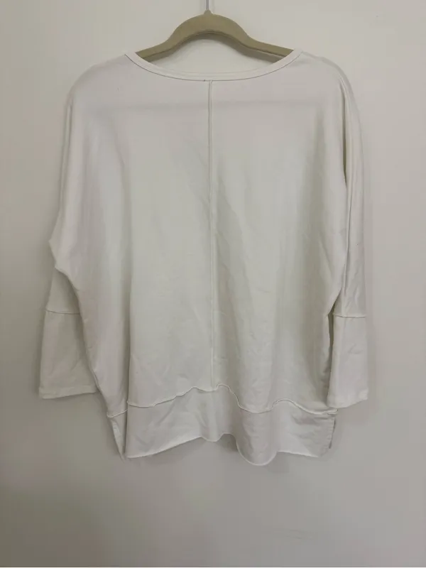 SPANX Classic White Long-Sleeve Women's Top Size Large - Image 2