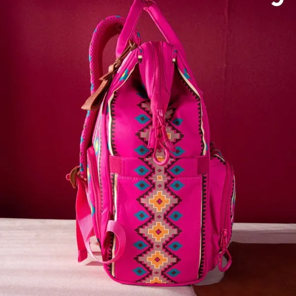 ✨ NEW IN BOX  Wrangler Aztec Callie Diaper Backpack - Image 6
